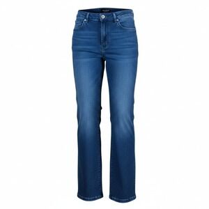 Miss Me Signature Boot Blue Jeans Sequin Fleur de Lis Distressed Size 32